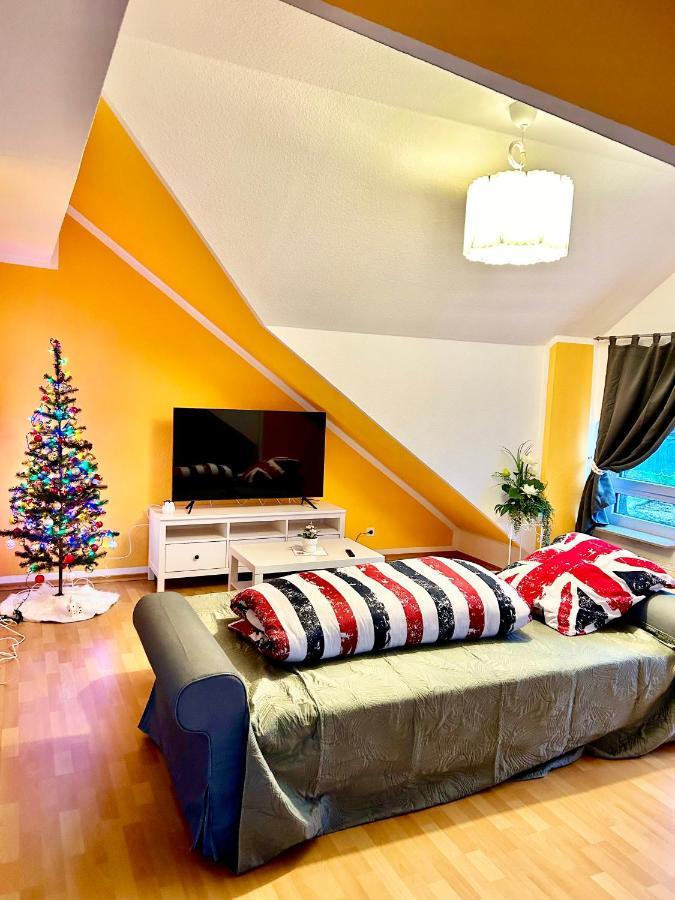 Lotus Apartment Fichtenberg Dış mekan fotoğraf