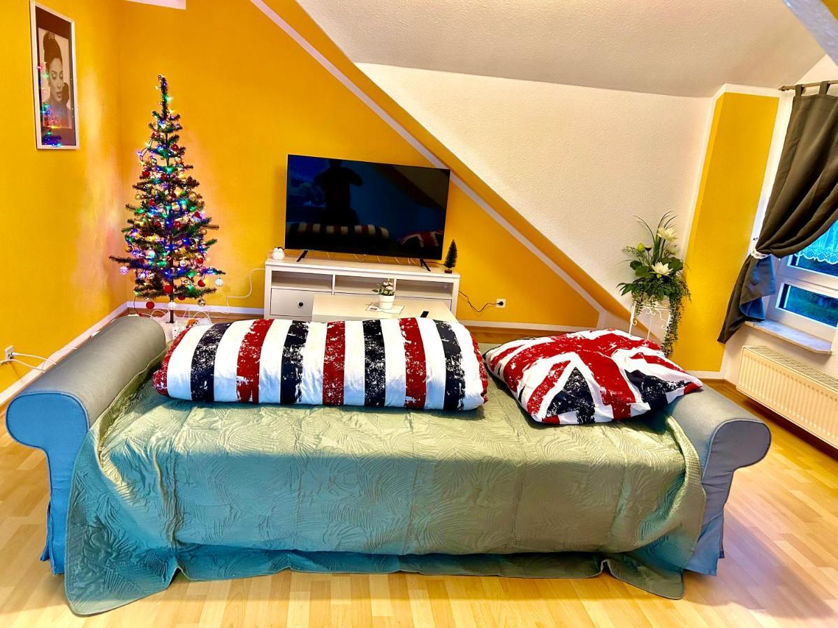 Lotus Apartment Fichtenberg Dış mekan fotoğraf